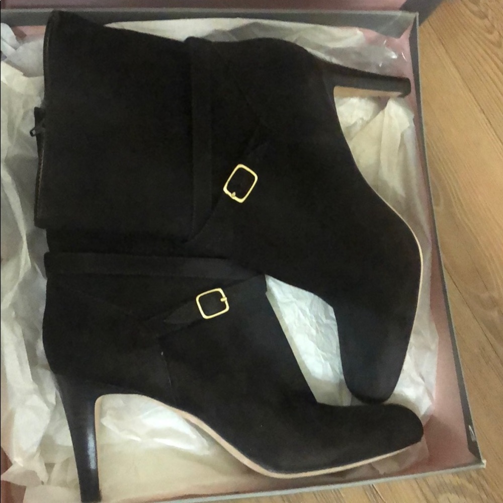 Ann Taylor Rickie Dark Chocolate suede boots